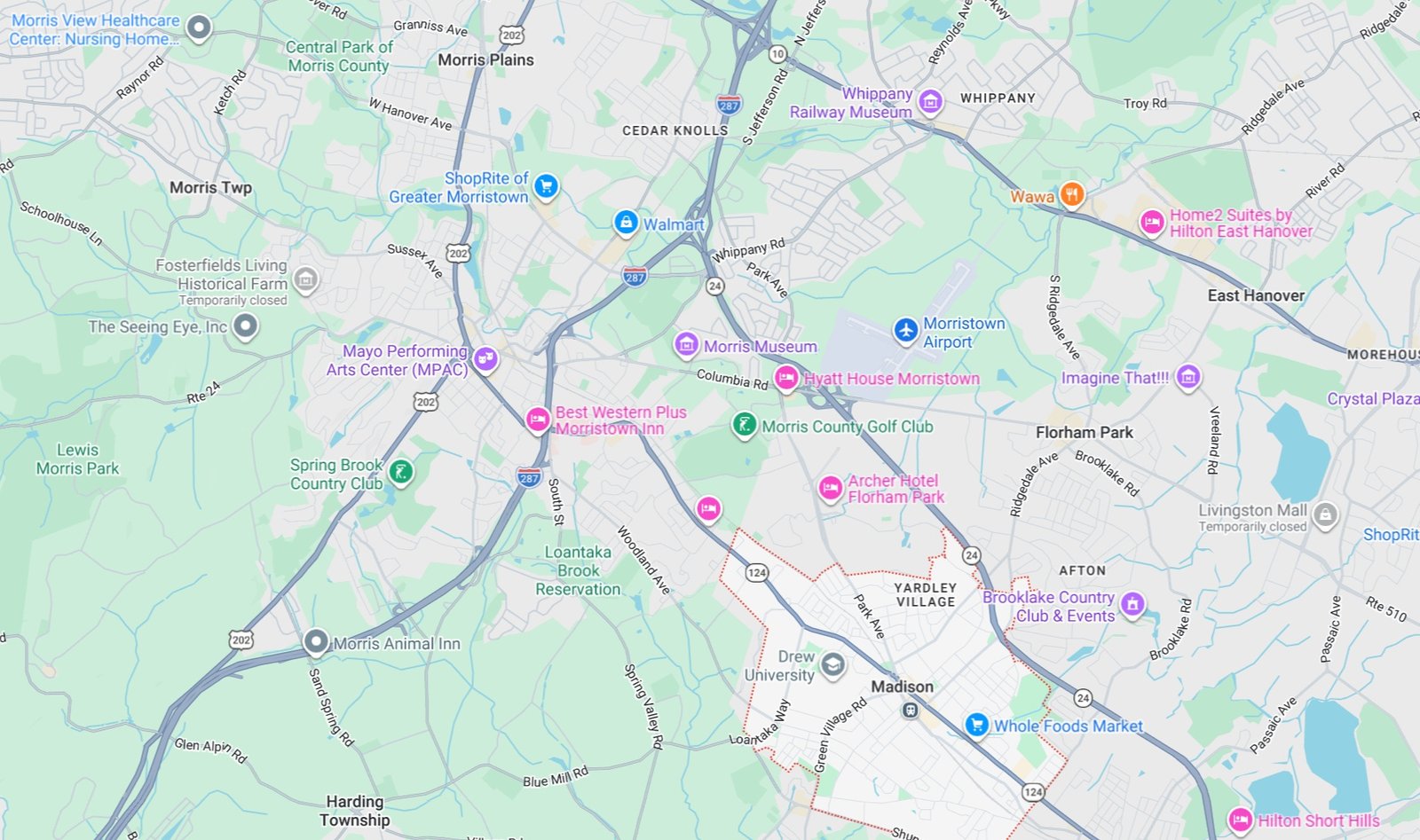 Soniashnyk kitchen location in Madison, NJ